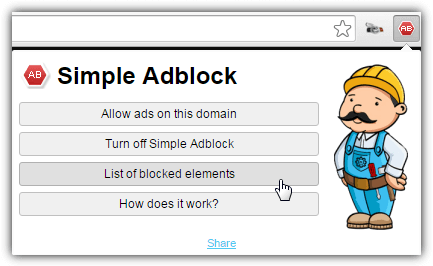 Simply block ads