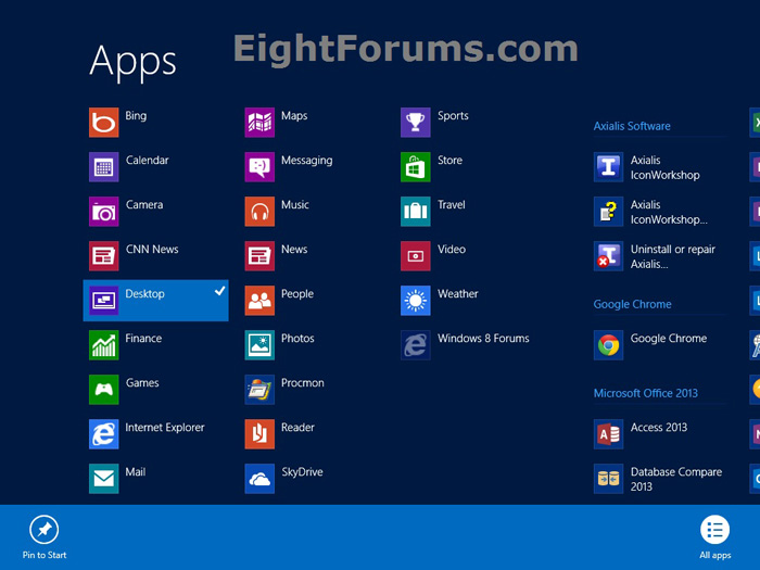 Customize win 8 start screen tiles
